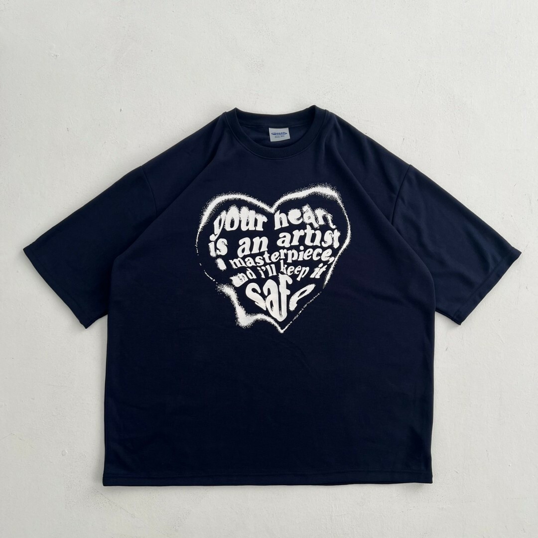 JIN UNIVERSAL 噴漆愛心短袖 短T 上衣 “平價系列“