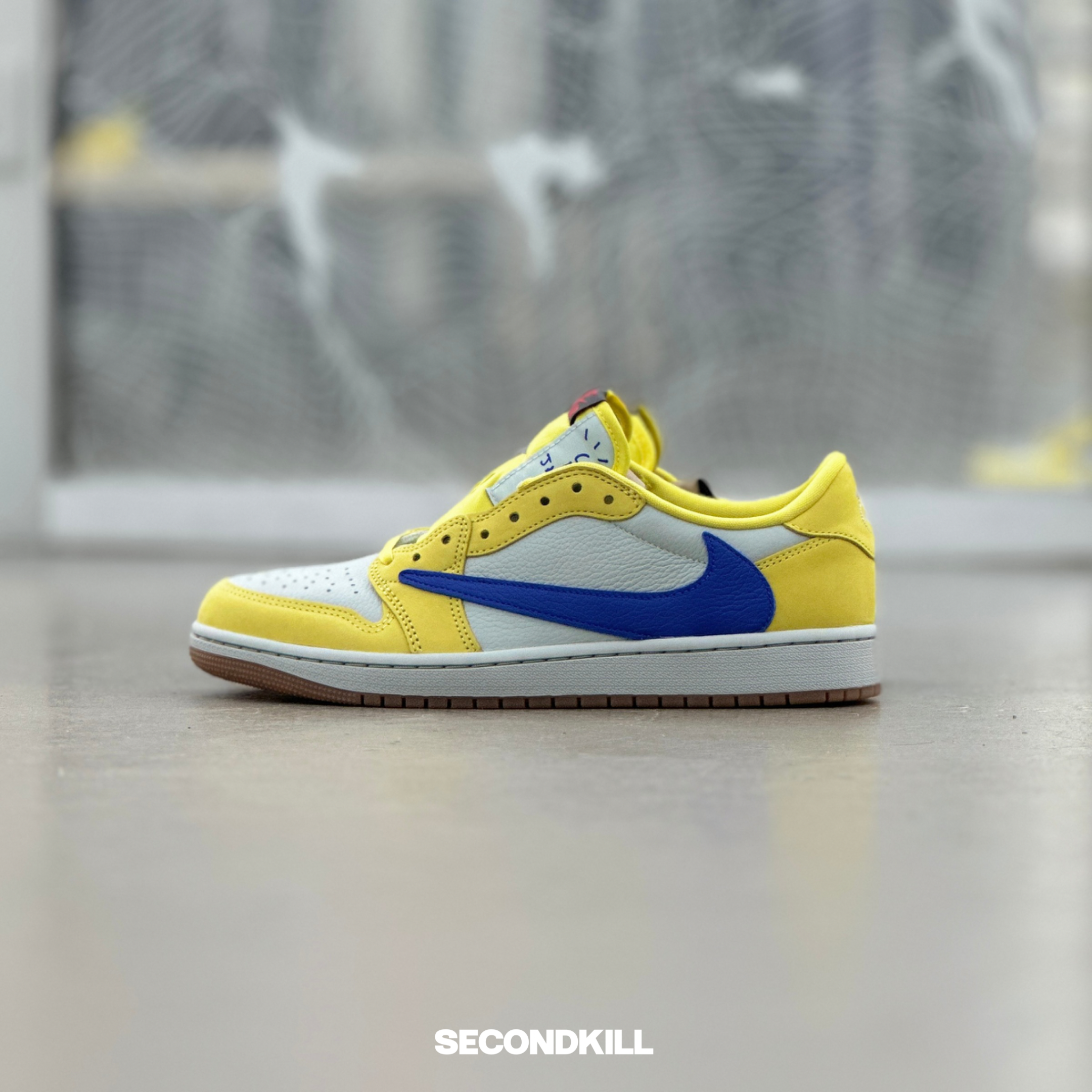 Air Jordan 1 Retro Low OG SP Travis Scott Canary l DZ4137-700