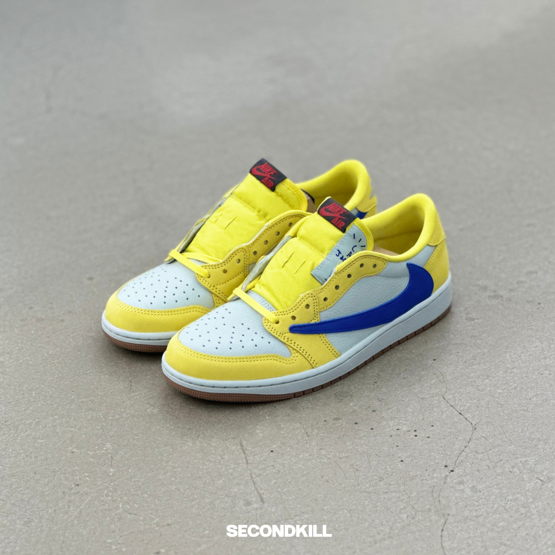 Air Jordan 1 Retro Low OG SP Travis Scott Canary l DZ4137-700