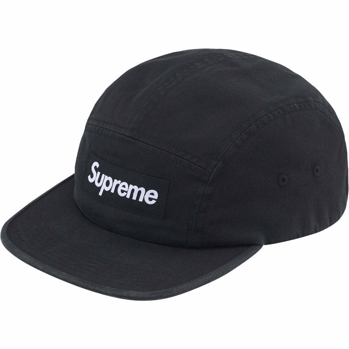 現貨┃Supreme  Washed Chino Twill Camp Cap 五分割帽 尼龍調節帶