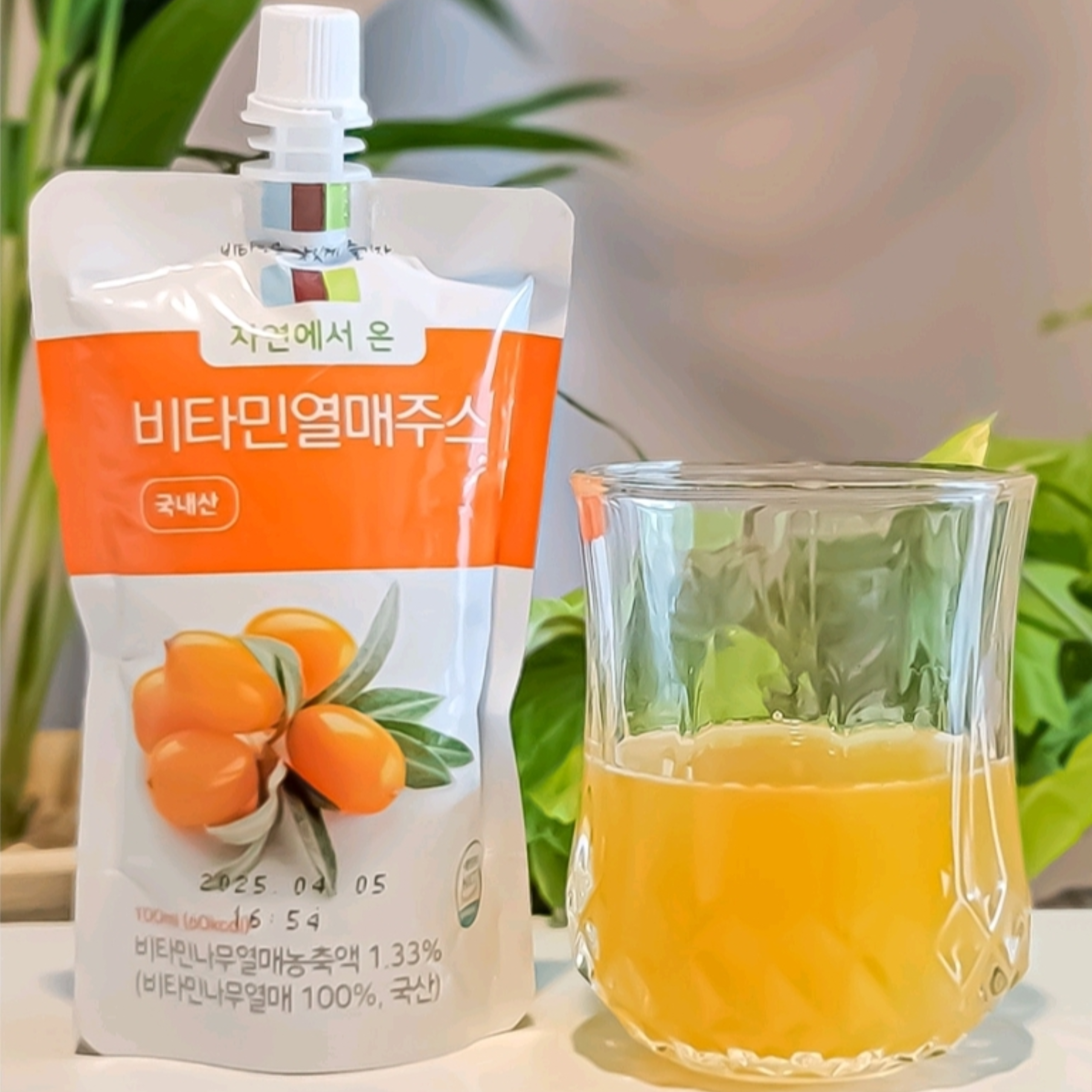 【MOODi】- 沙棘漿果汁 100ml #天然新鮮#產自韓國最大的沙棘農場