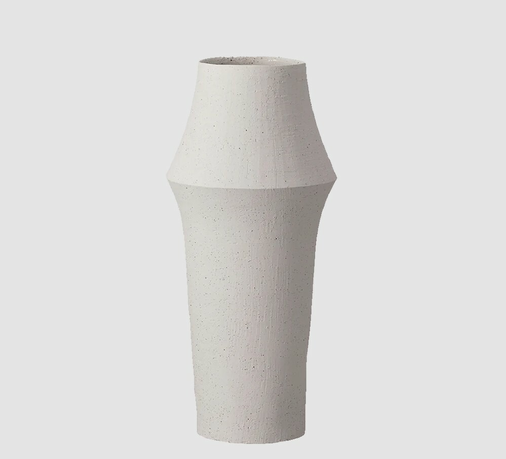 剪影藝術花器 經典白