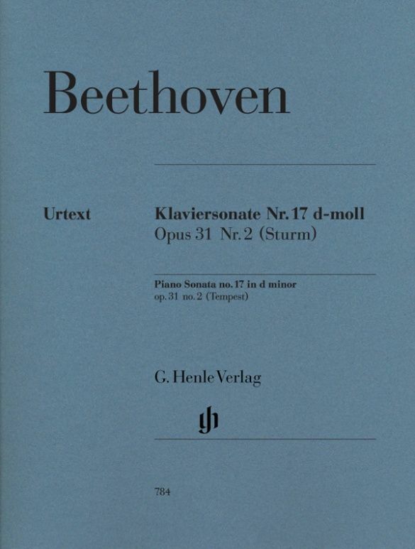 《Beethoven : Piano Sonata no. 17 d minor op. 31 no. 2 (Tempest)》