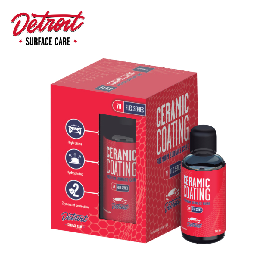 DETROIT 陶瓷鍍晶 7H Ceramic Coating 套裝, 50ml