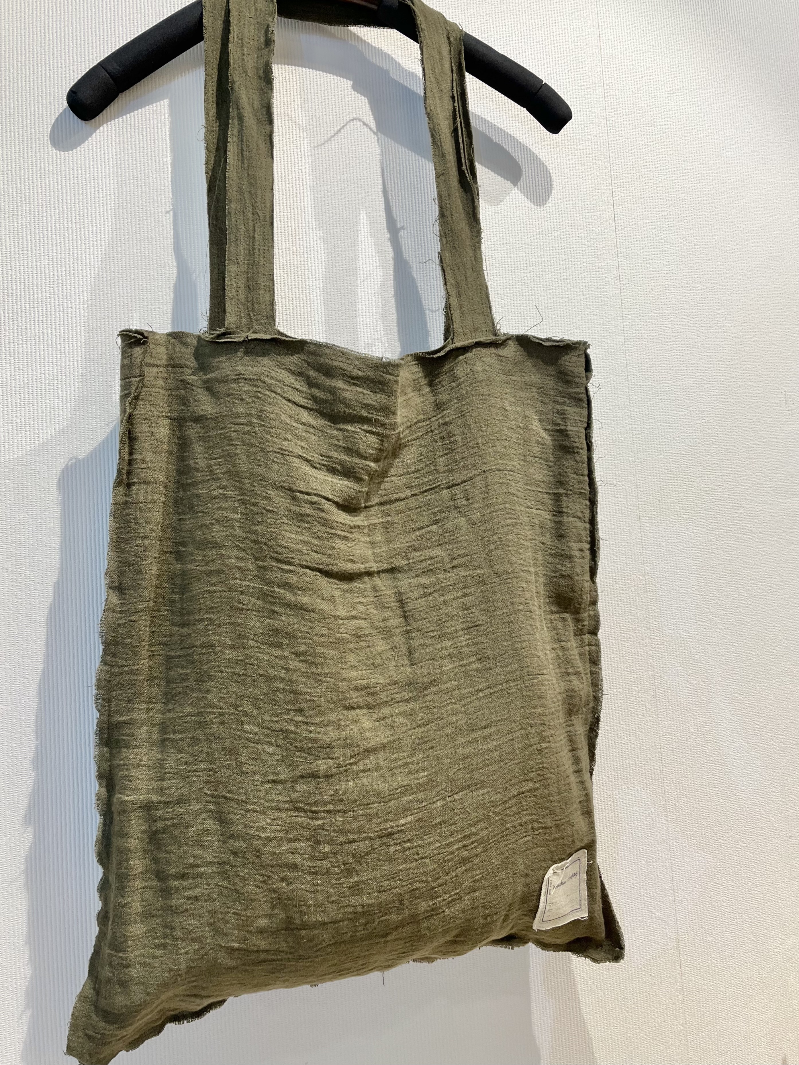 🌱棉麻破邊山系布袋