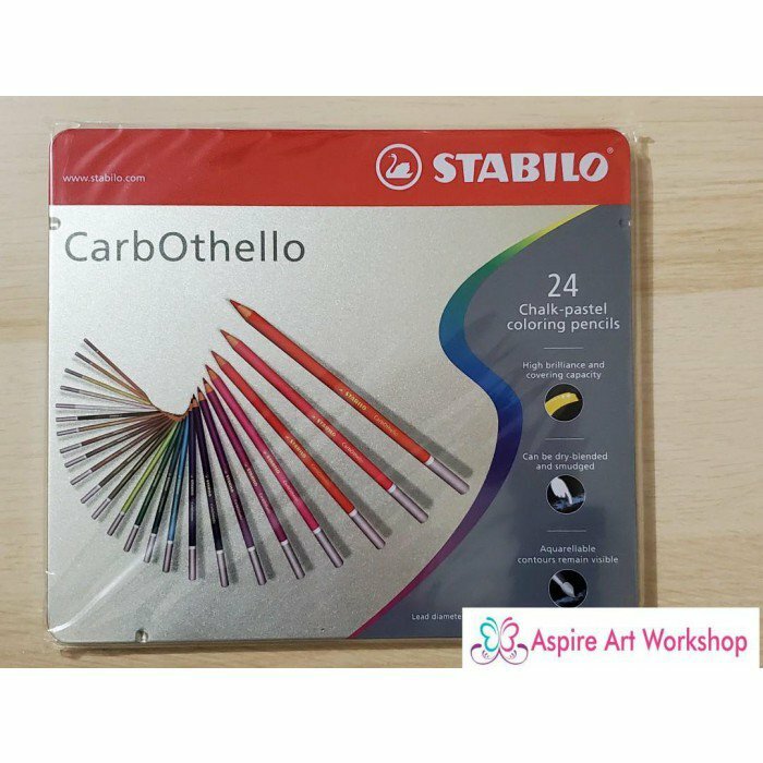 Stabilo CarbOthello Pastel Pencils -24色