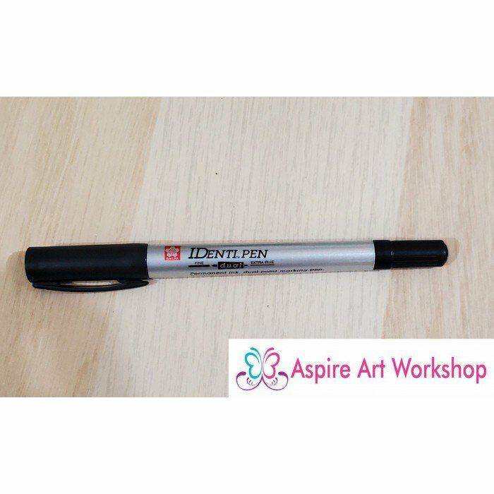 Sakura IDENTI Pen 雙頭油性筆(黑色)