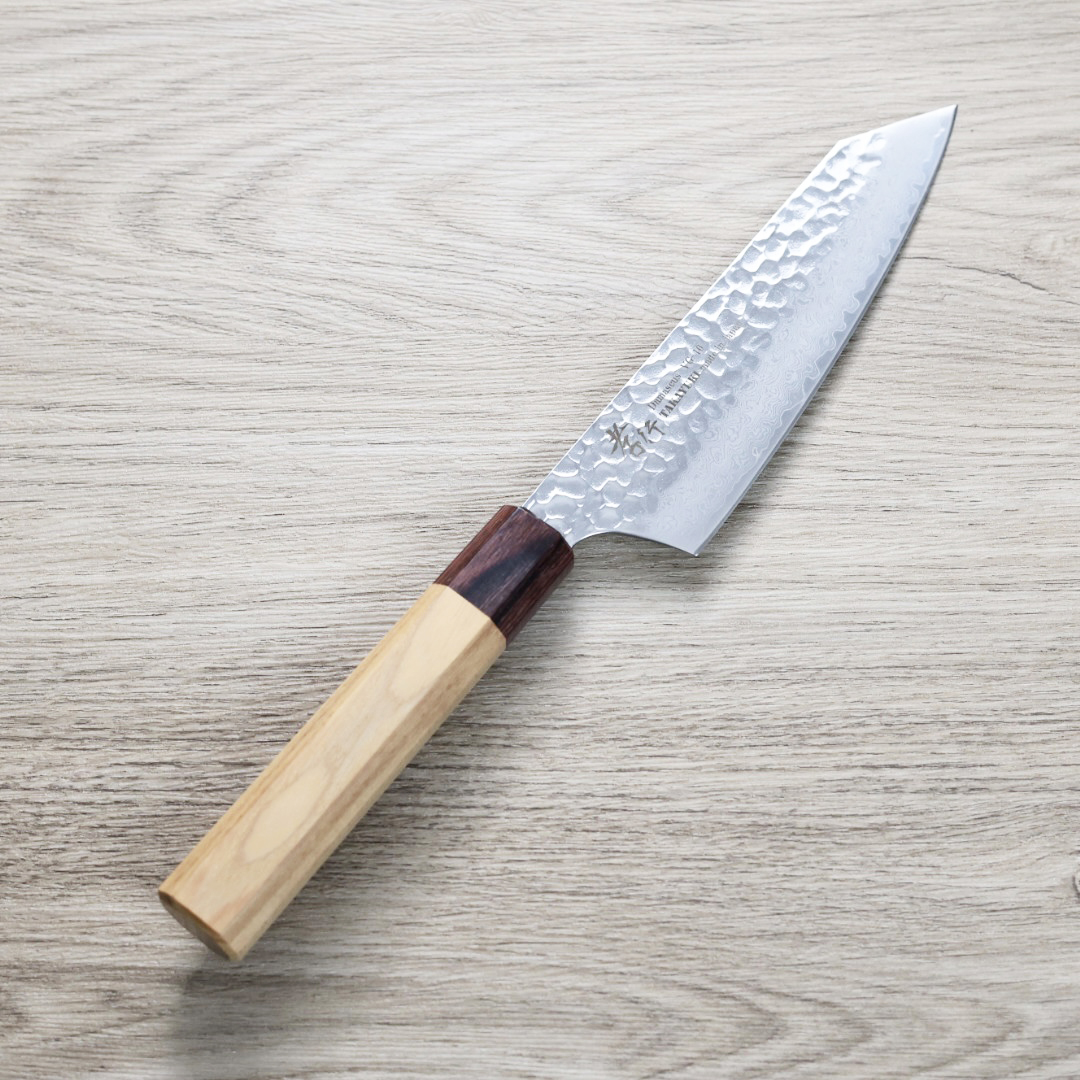 堺孝行 和劍型三德 160mm VG10鋼 33層鎚目大馬士革