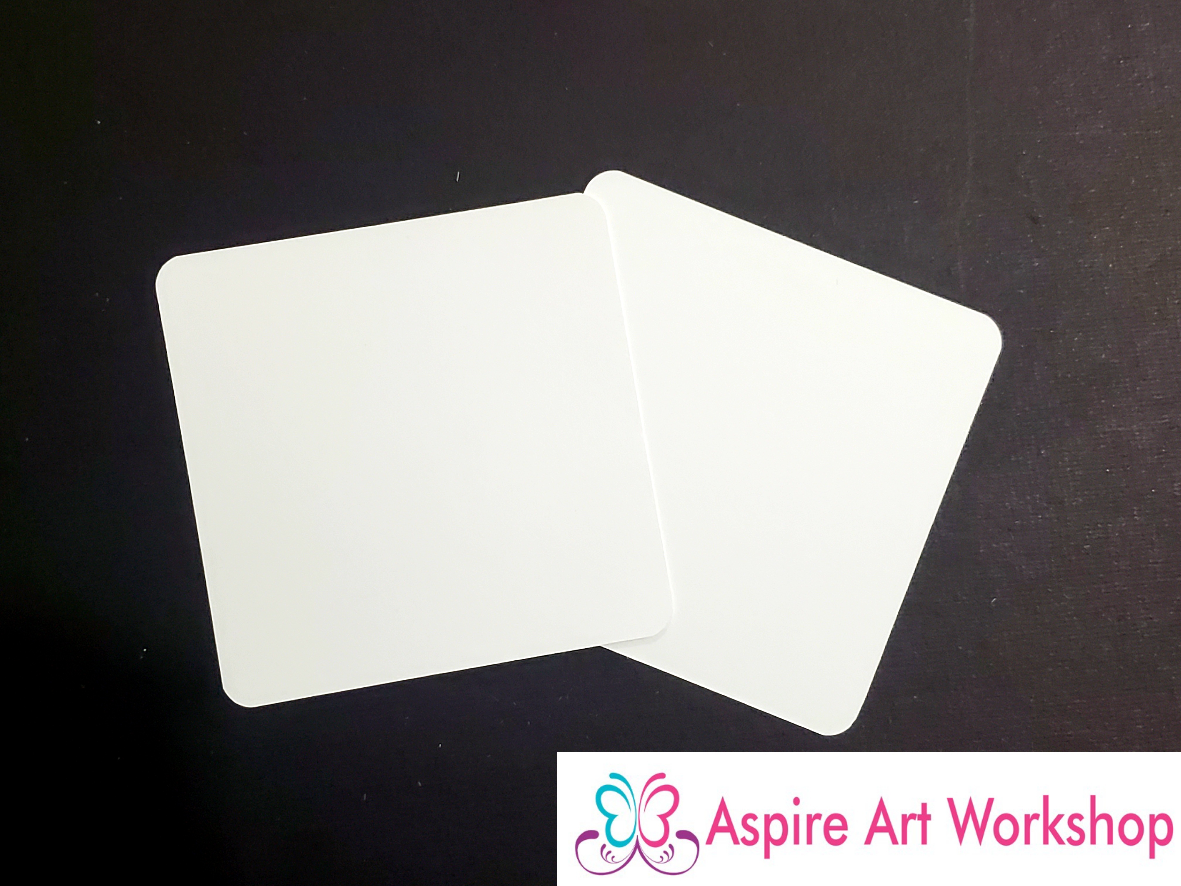 禪繞非官方練習紙磚(20張)-白色