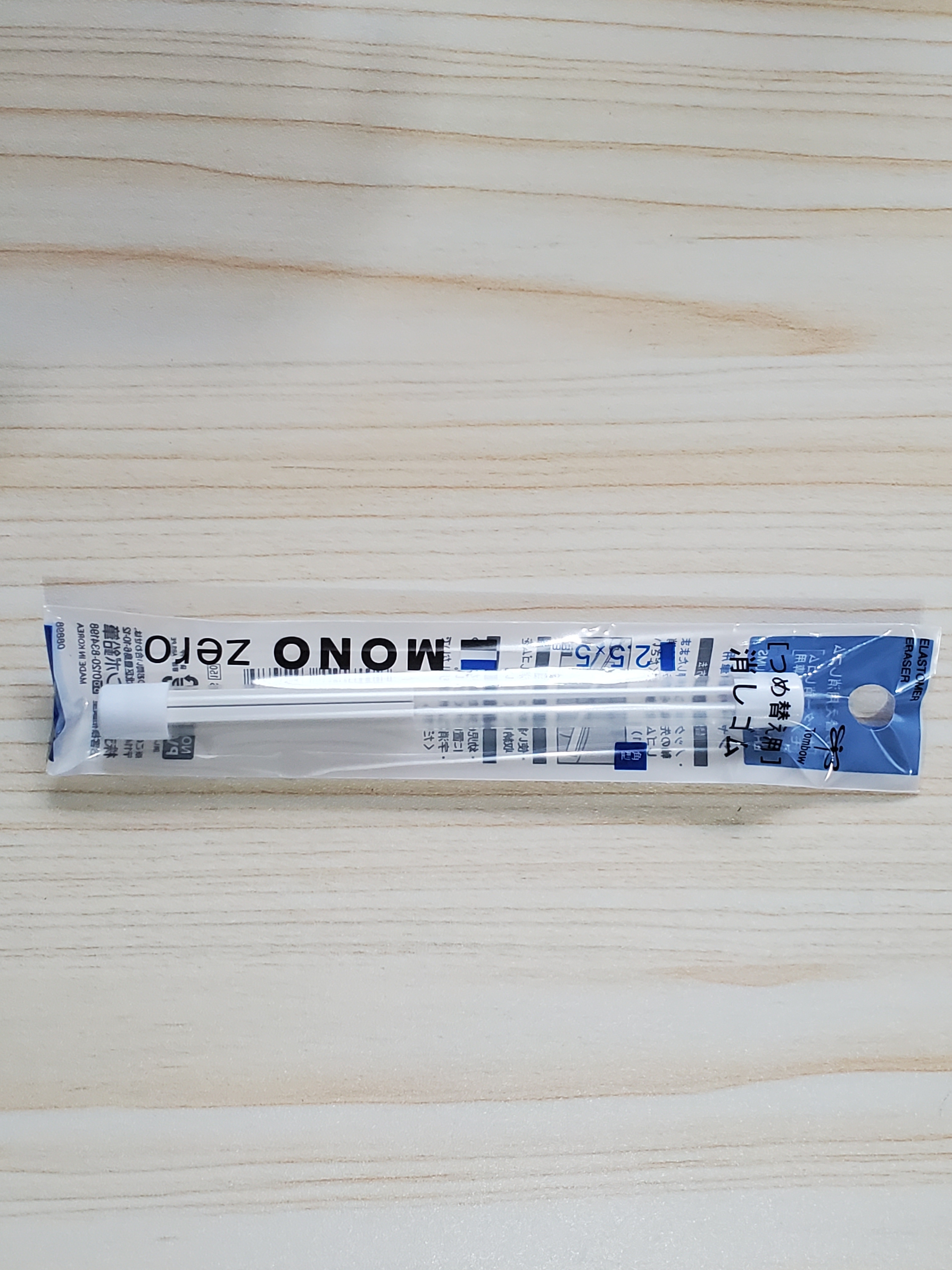 Tombow 蜻蜓牌 Mono Zero 極細擦膠筆(方形頭-替芯2支)