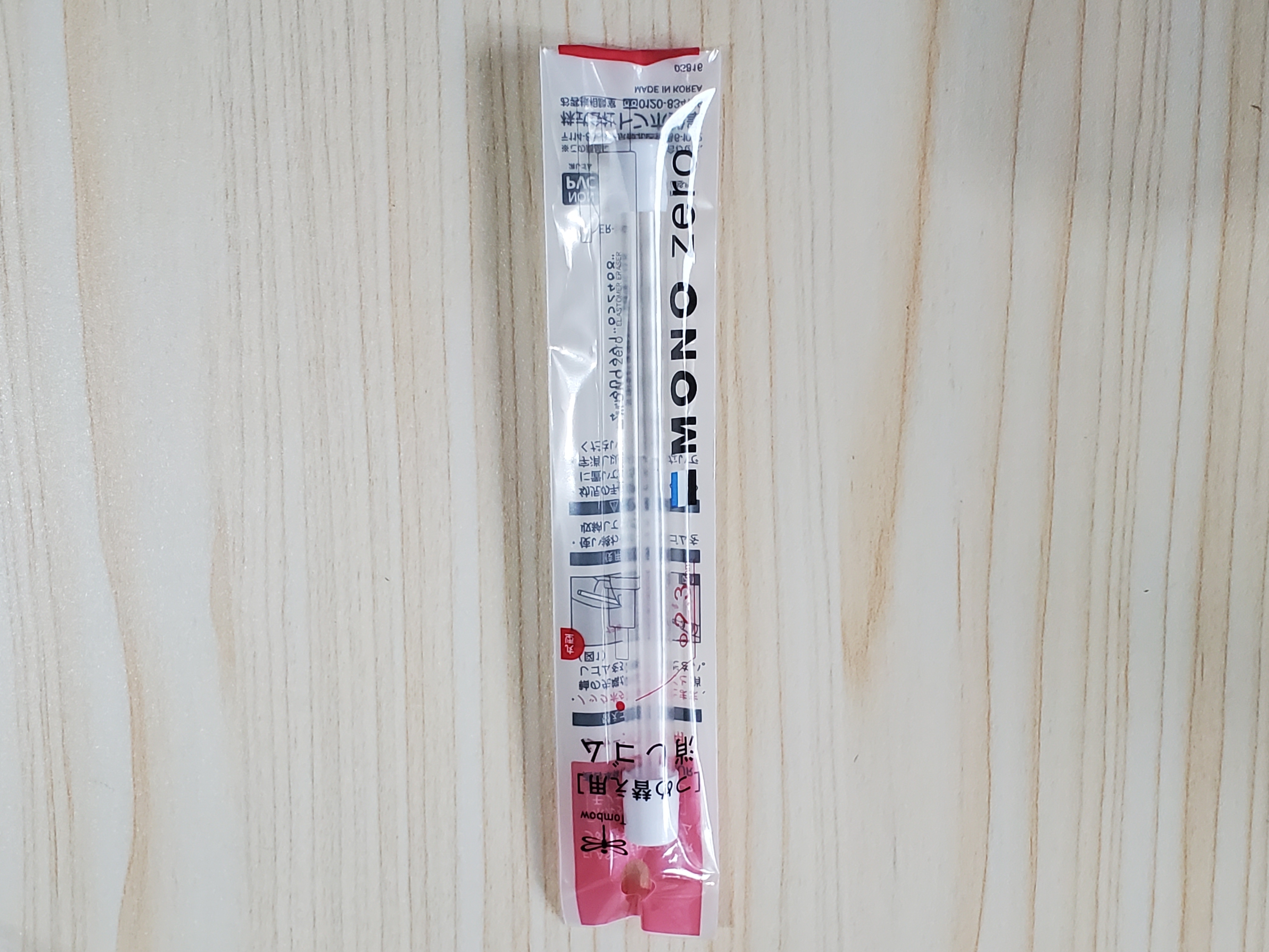 Tombow 蜻蜓牌 Mono Zero 極細擦膠筆(圓形頭-替芯2支)