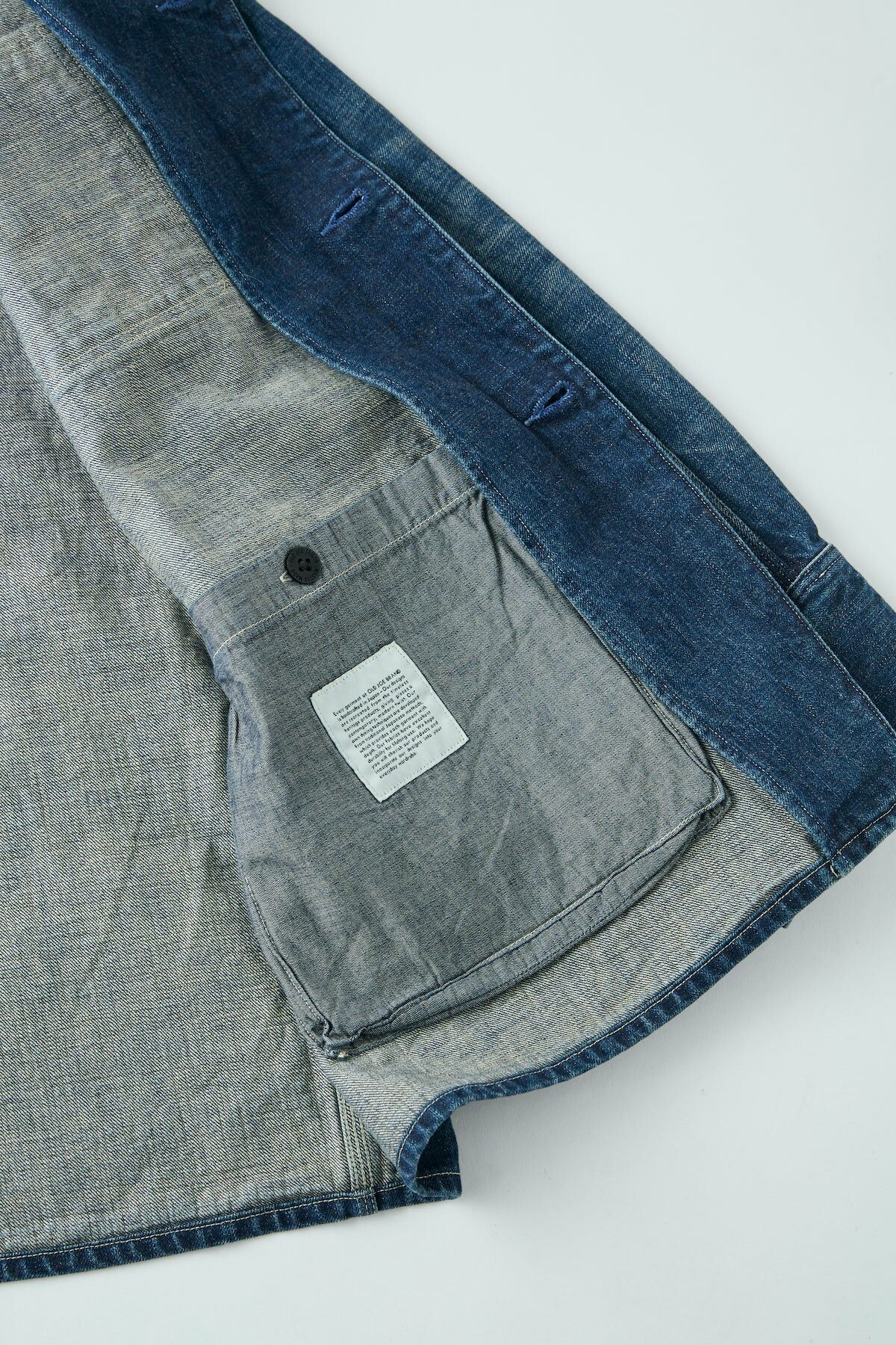 OLD JOE HAMPTON CHORE JACKET(FADE INDIGO) OLD JOE HAMPTON CHORE JACKET(FADE INDIGO)