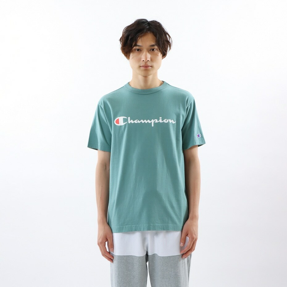 男款-BASIC 經典再現 LOGO 短TEE-淺綠色（C3-X353-522）