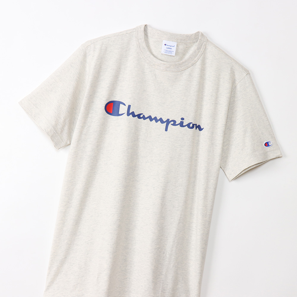 男款 BASIC 經典再現 LOGO 短TEE-淺米（C3-X353-810）