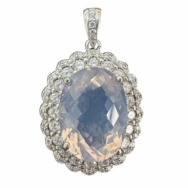 T27薰衣草紫水晶吊墜