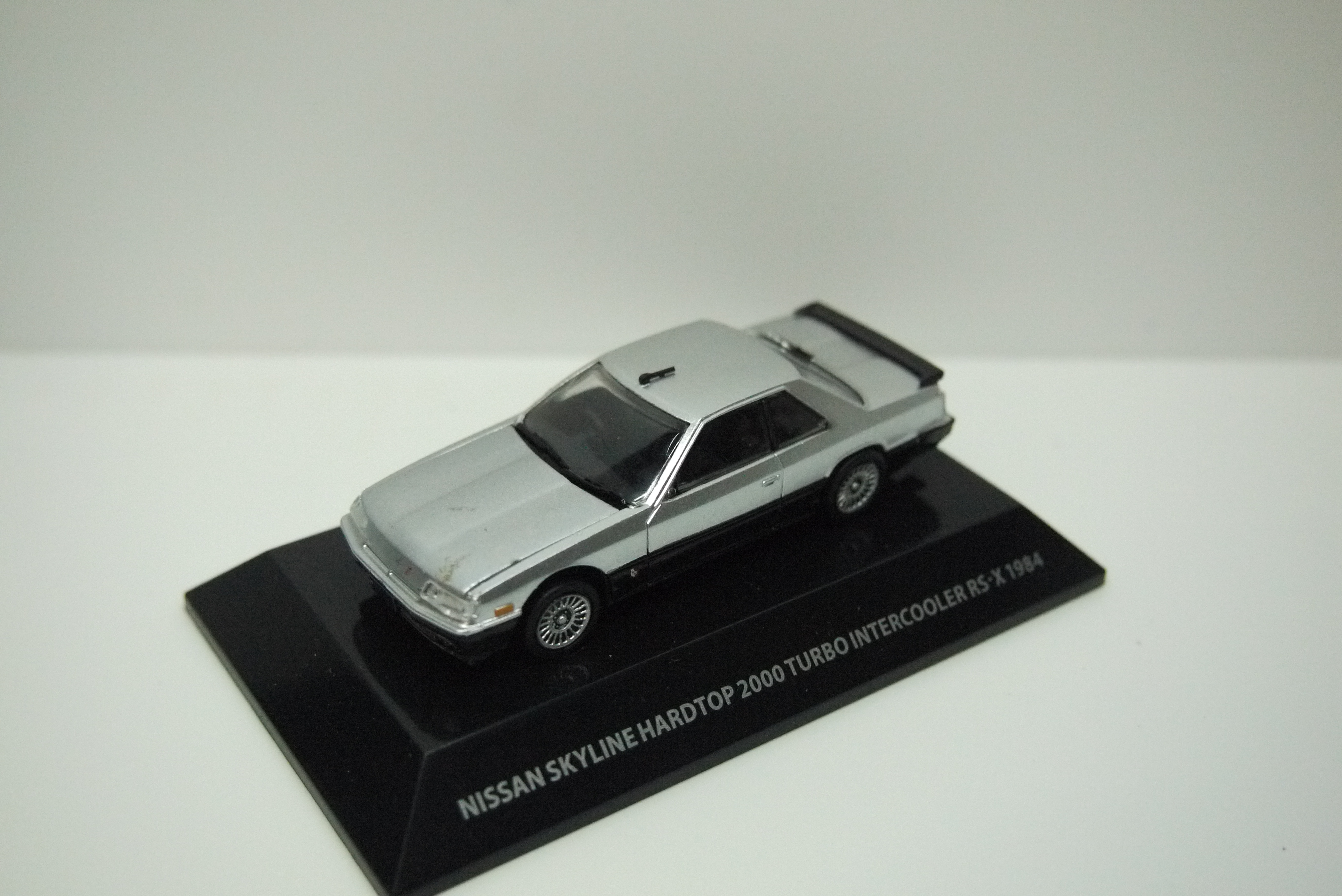 F-Toys 1:64 Nissan Skyline Hardtop 2000 Turbo Intercooler RS.X 1984 Silver