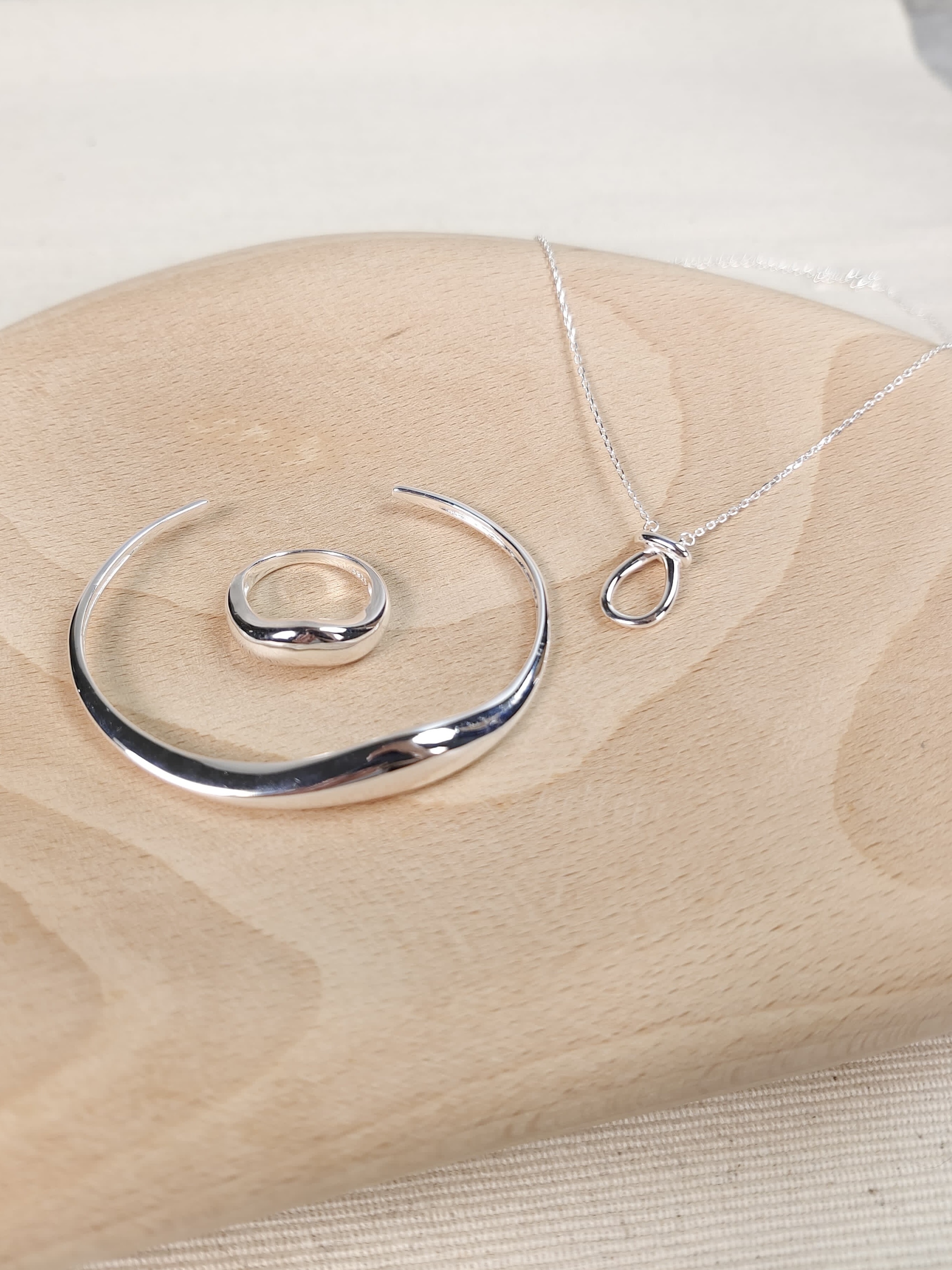 🌱純銀。韓國飾物