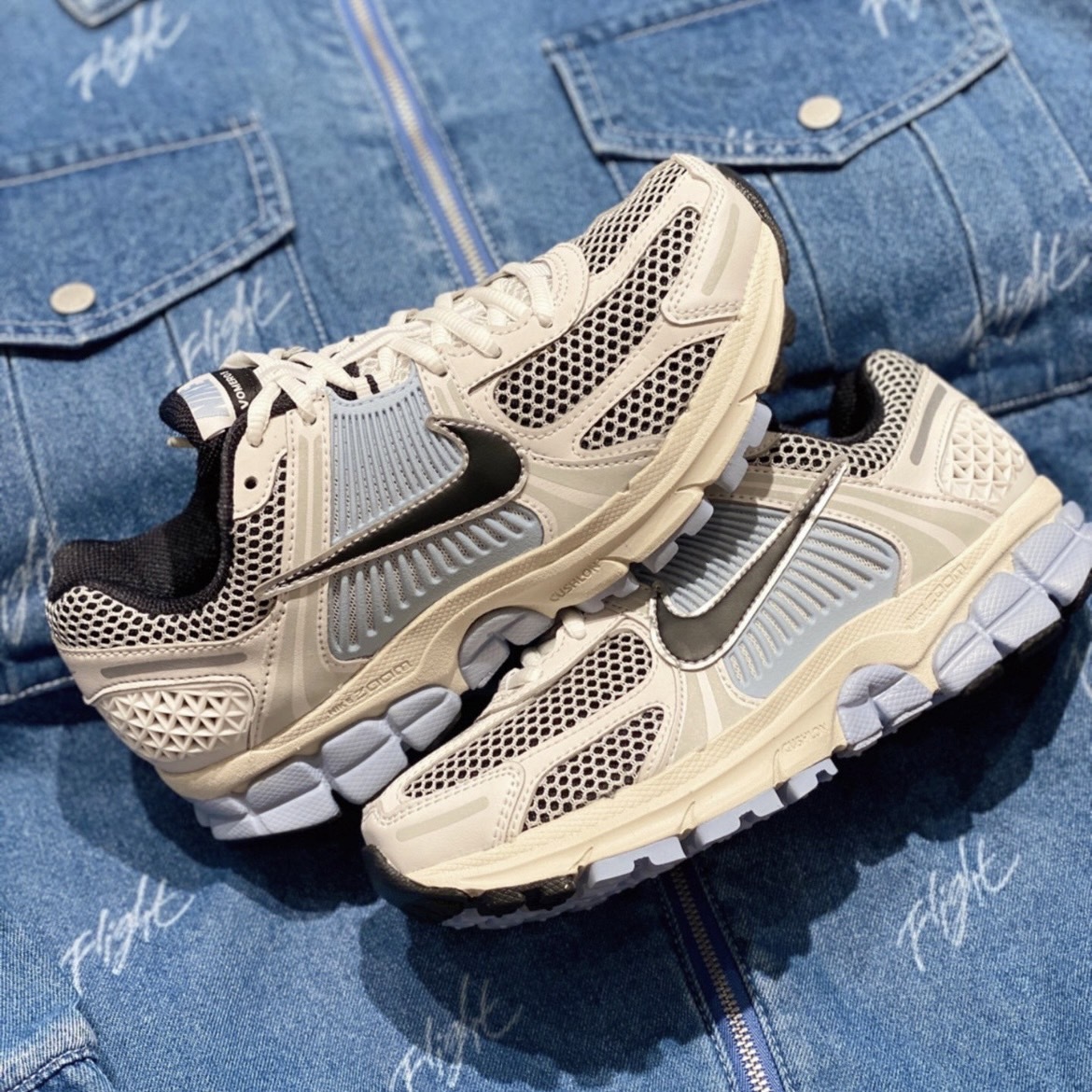 Nike Air Zoom Vomero 5 寶寶藍灰 復古休閒鞋