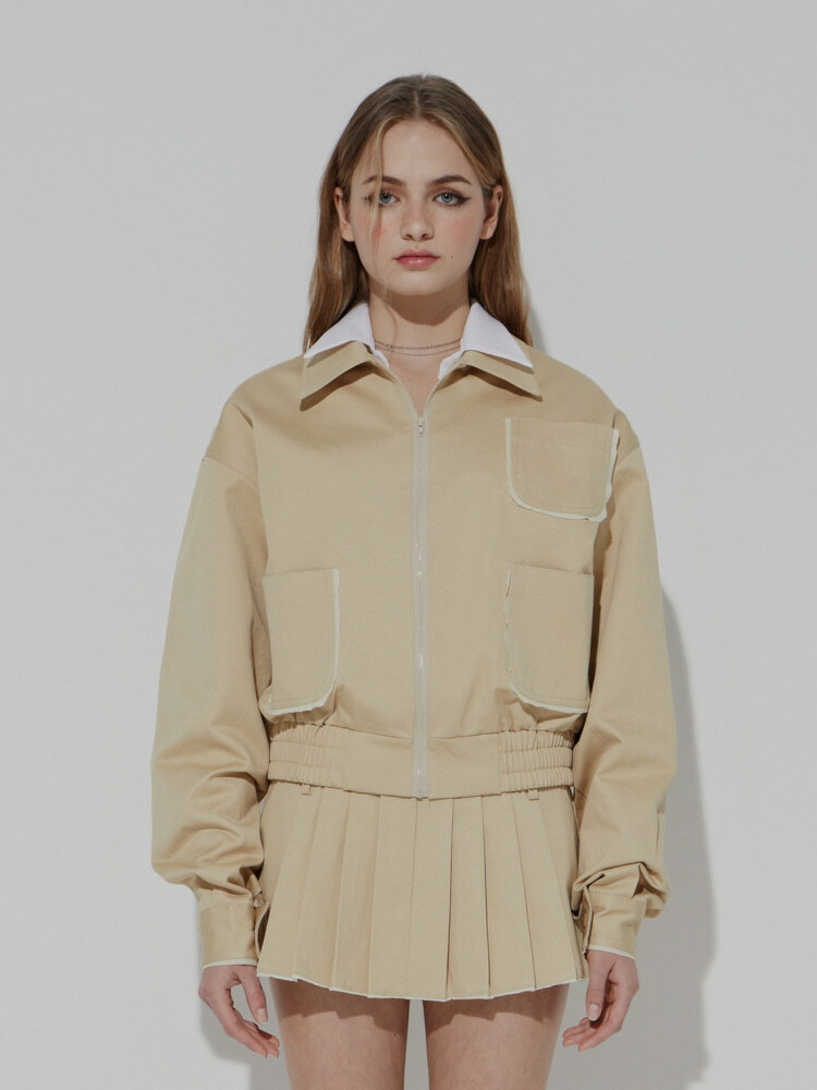 [GATELESS] CHINO BLOUSON