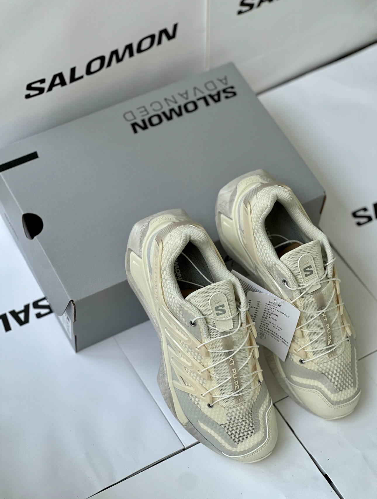 SAlOMON XT PU.RE ADVANCED (灰銀色)