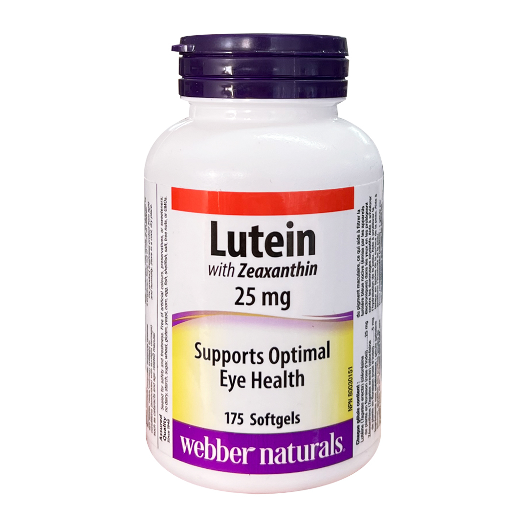 維柏健強效葉黃素25毫克+玉米黃質5毫克- 175粒裝