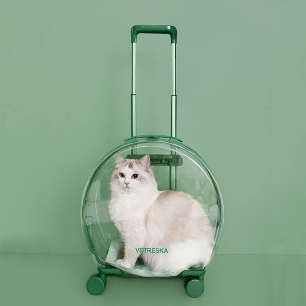 【新品7折】Vetreska 寵物泡泡拉桿箱 (兩色)