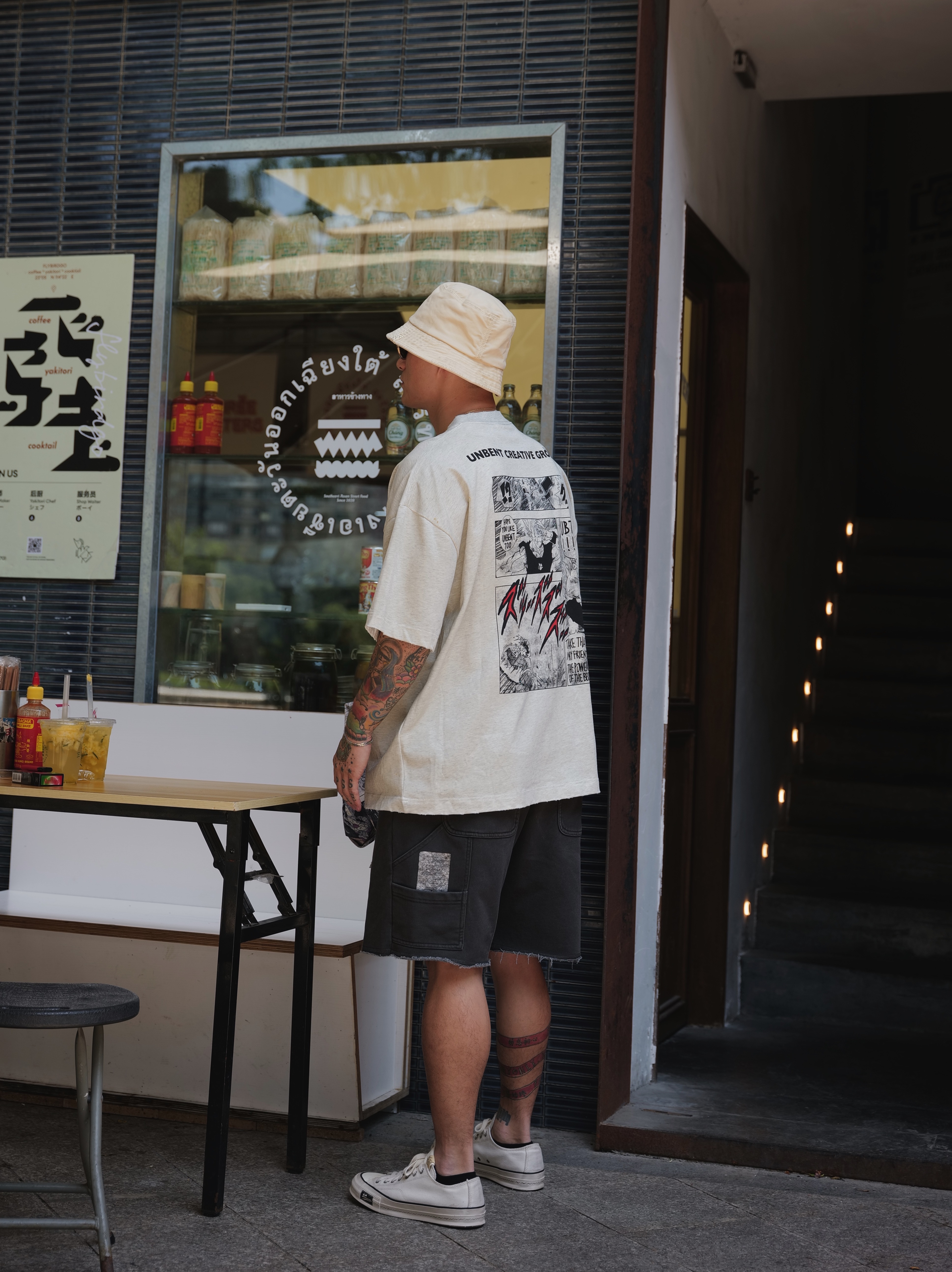 #預購 UNBENT 24SS 做舊水洗 動漫印花 三色