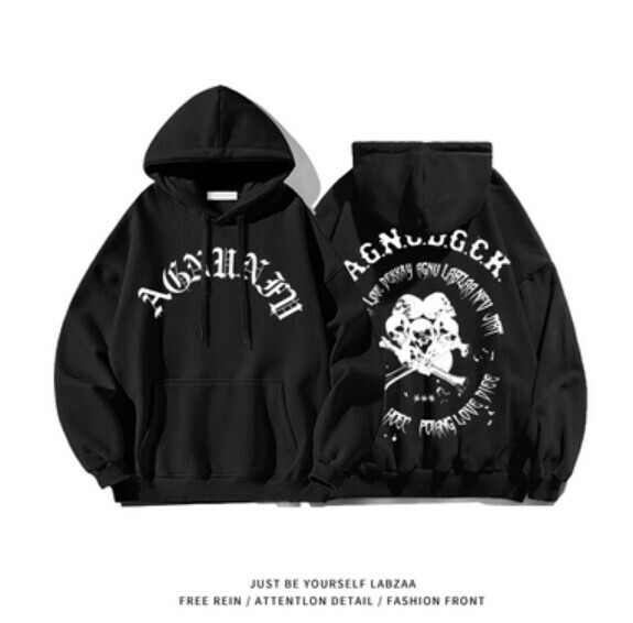 熱賣連帽衛衣【M-3XL】【黑色】(下單後聯絡客服確認發貨尺碼) 
