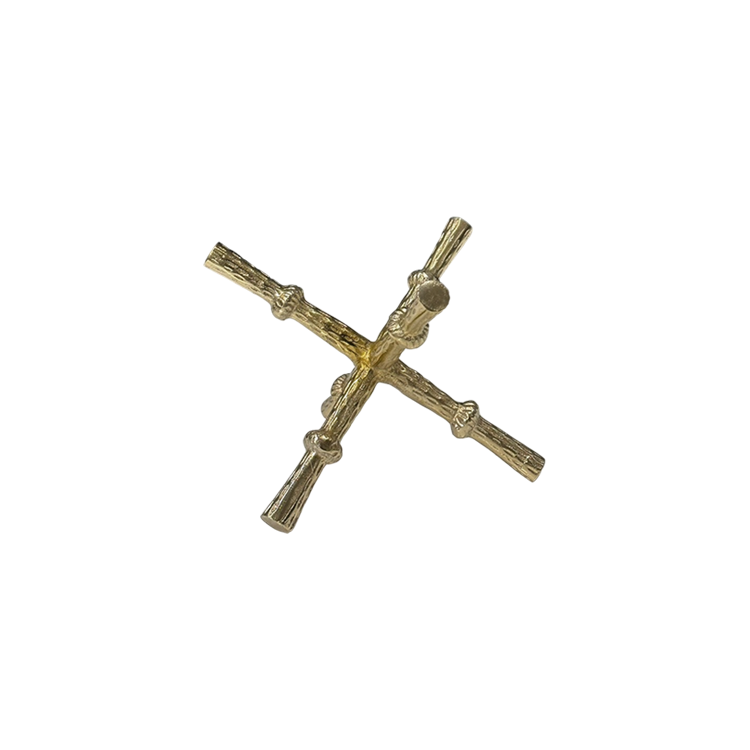 竹節交疊金棒擺飾