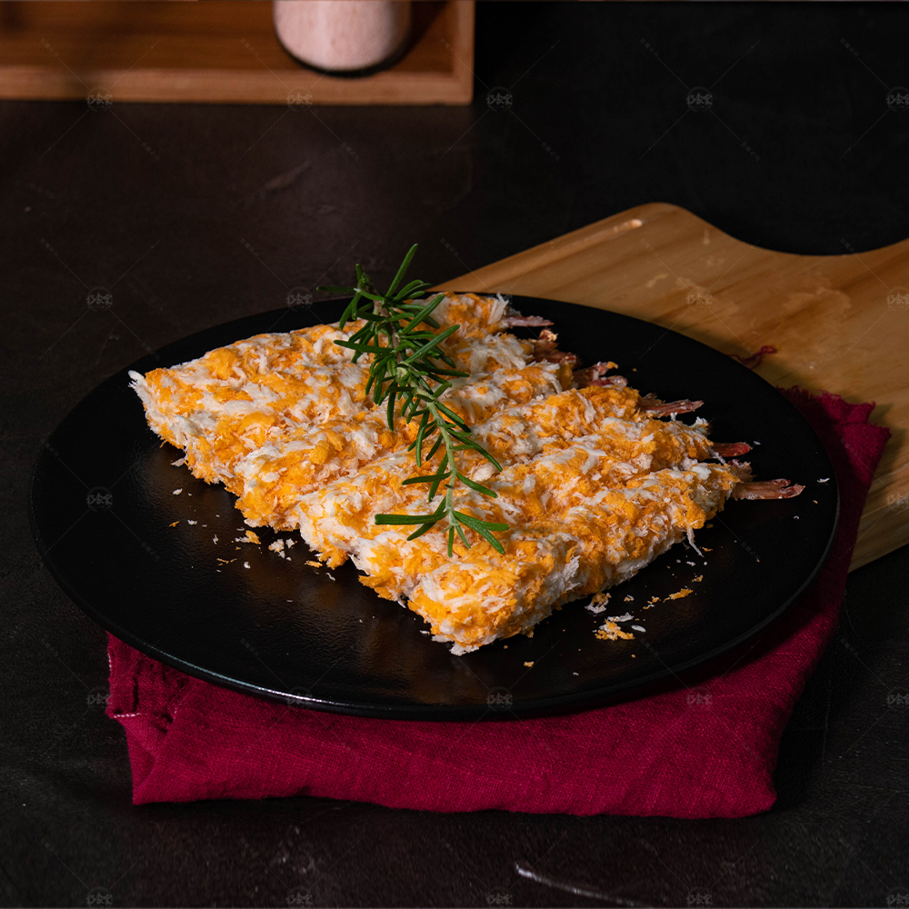 嚴選黃金麵包炸蝦 6入/盒