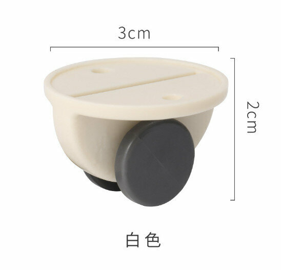 8 DIY adhesive pulleys (4pcs/1 set x2 sets)