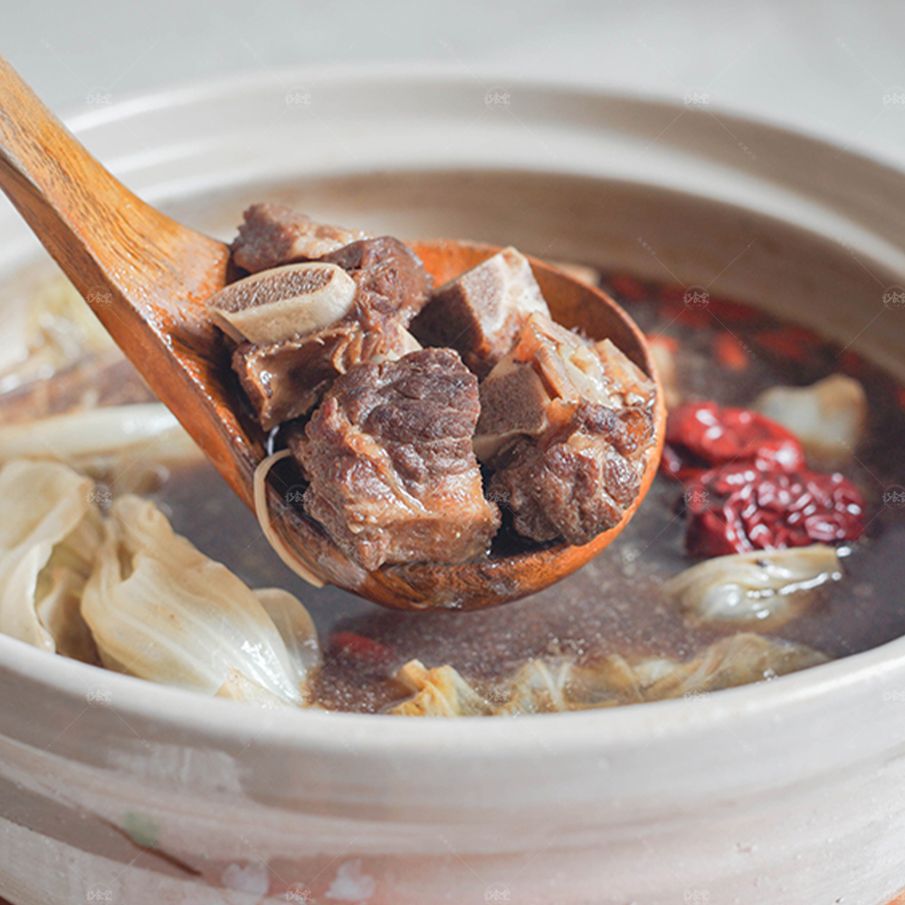 藥燉排骨(湯底帶料) 3-4人份