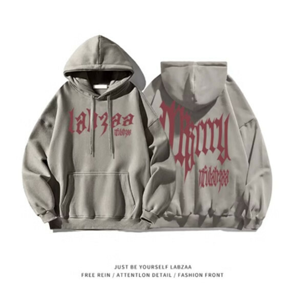 熱推連帽衛衣【M-3XL】【淺咖色】(下單後聯絡客服確認發貨尺碼) 
