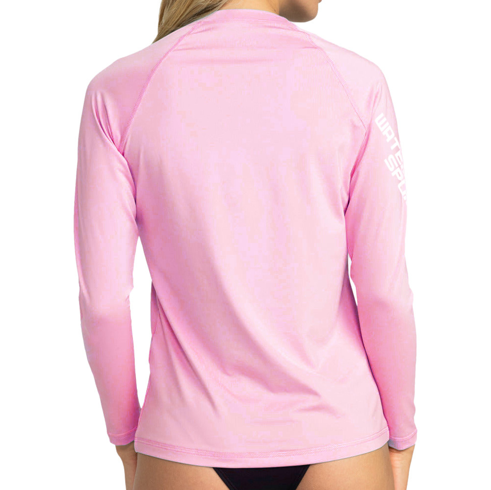 中性糖果色游泳防曬上衣 - 淺粉紅