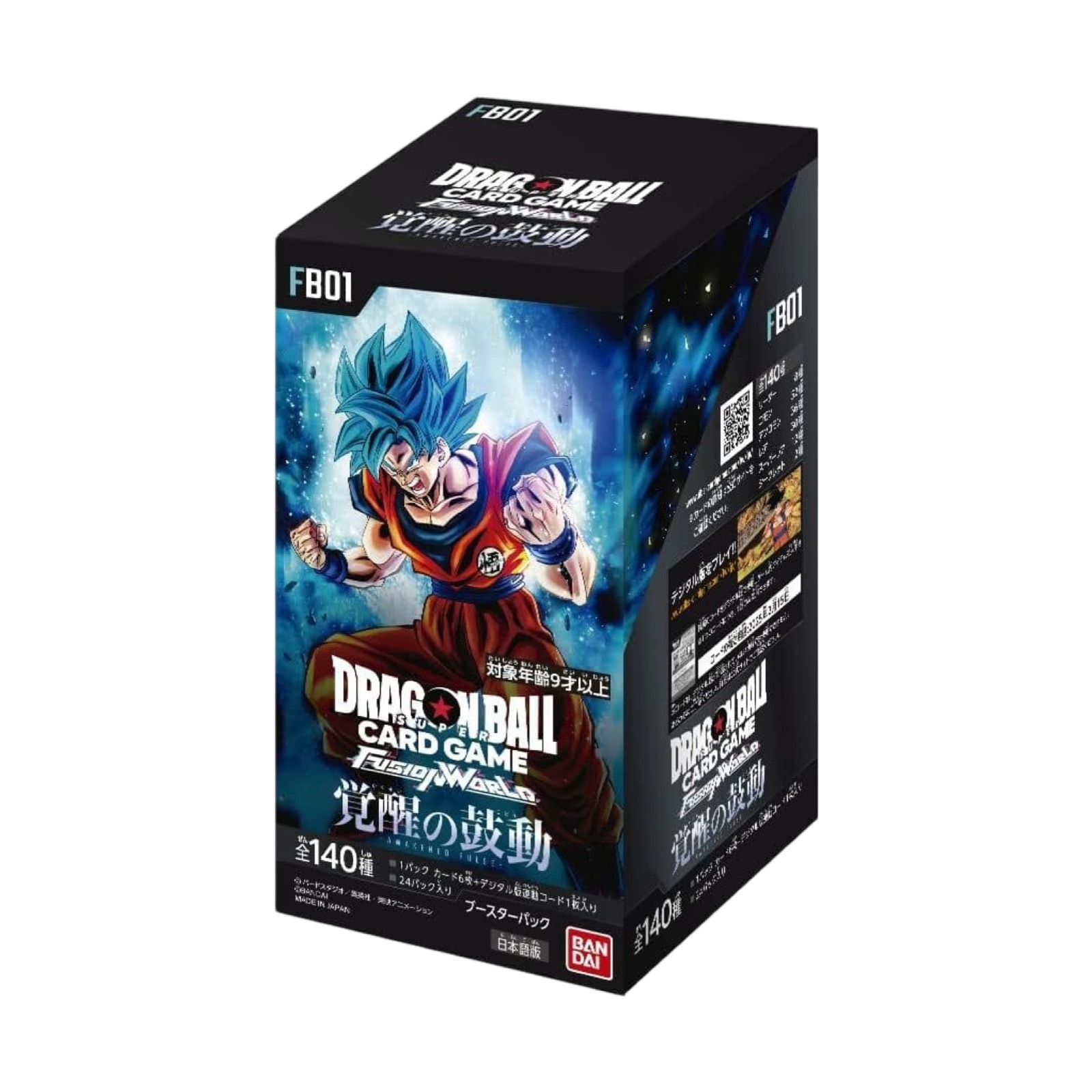 Dragon Ball Card Game Fusion World 補充包 覺醒的心跳 [FB01] 原盒
