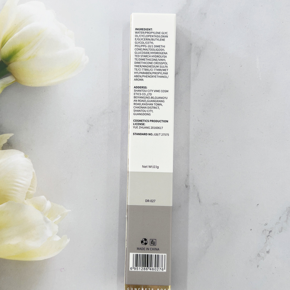 Double-ended eyebrow contouring fluid