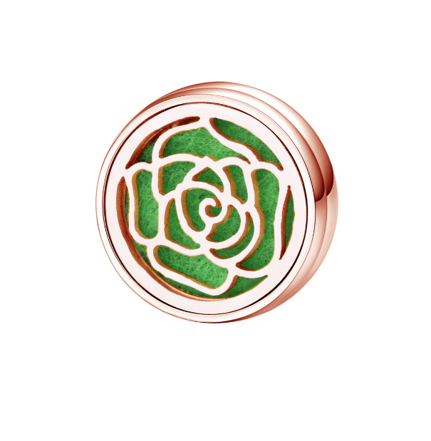【Single Pack】Mask Aromatherapy Buckle [Rose Gold 12mm]
