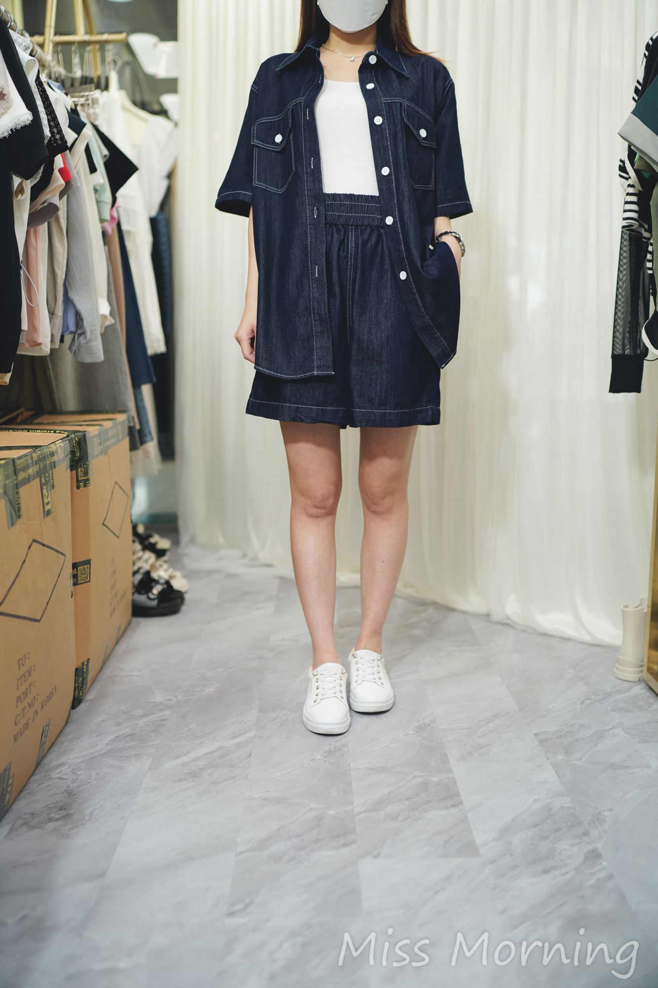 牛仔一套有2件(13963)