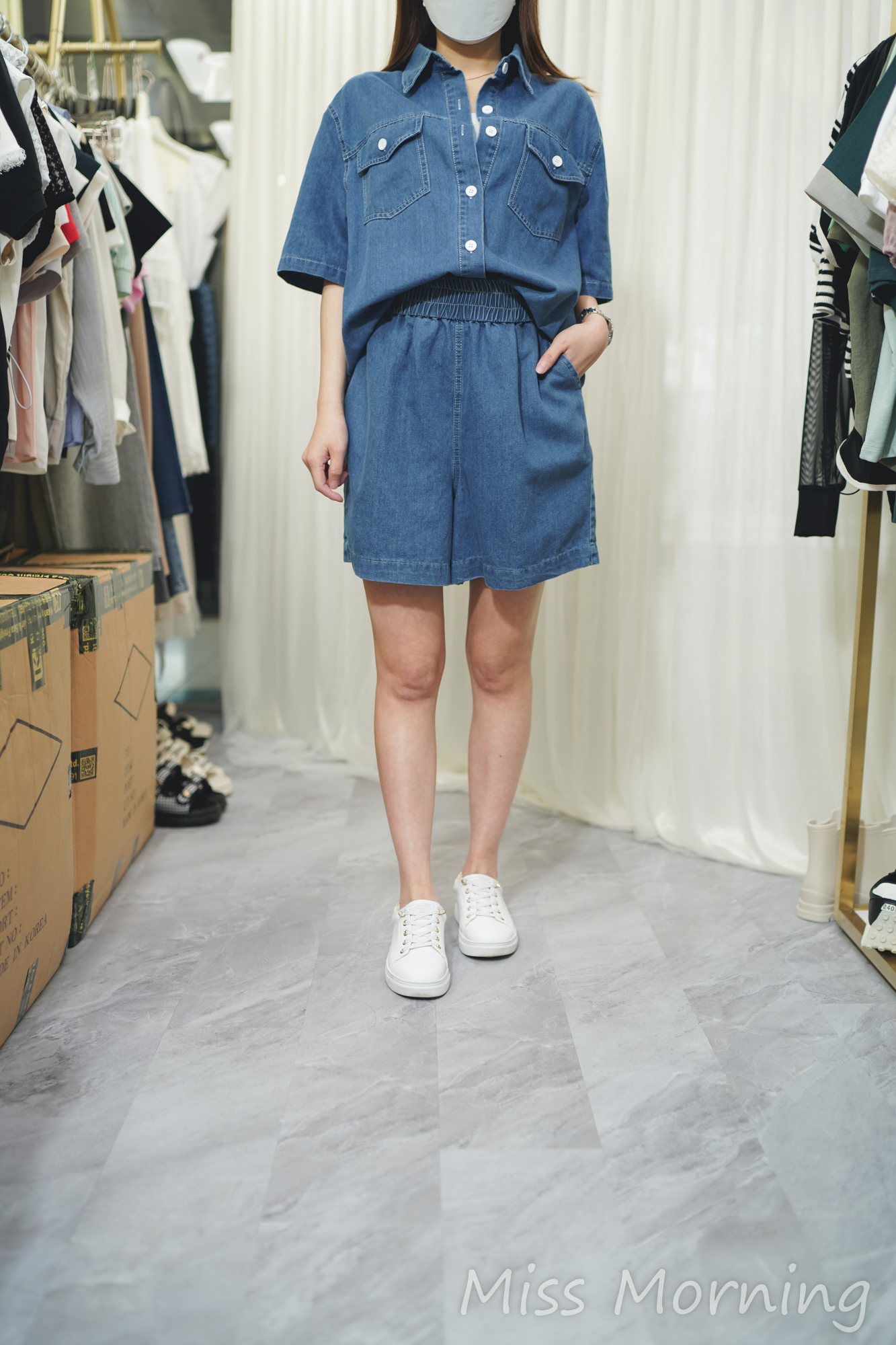 牛仔一套有2件(13963)