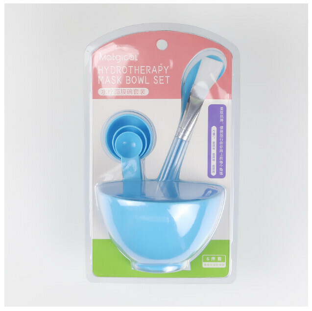 DIY Mask Bowl Tool Set [Mask Bowl Stick 6 Piece Set Blister Pack (Blue)]
