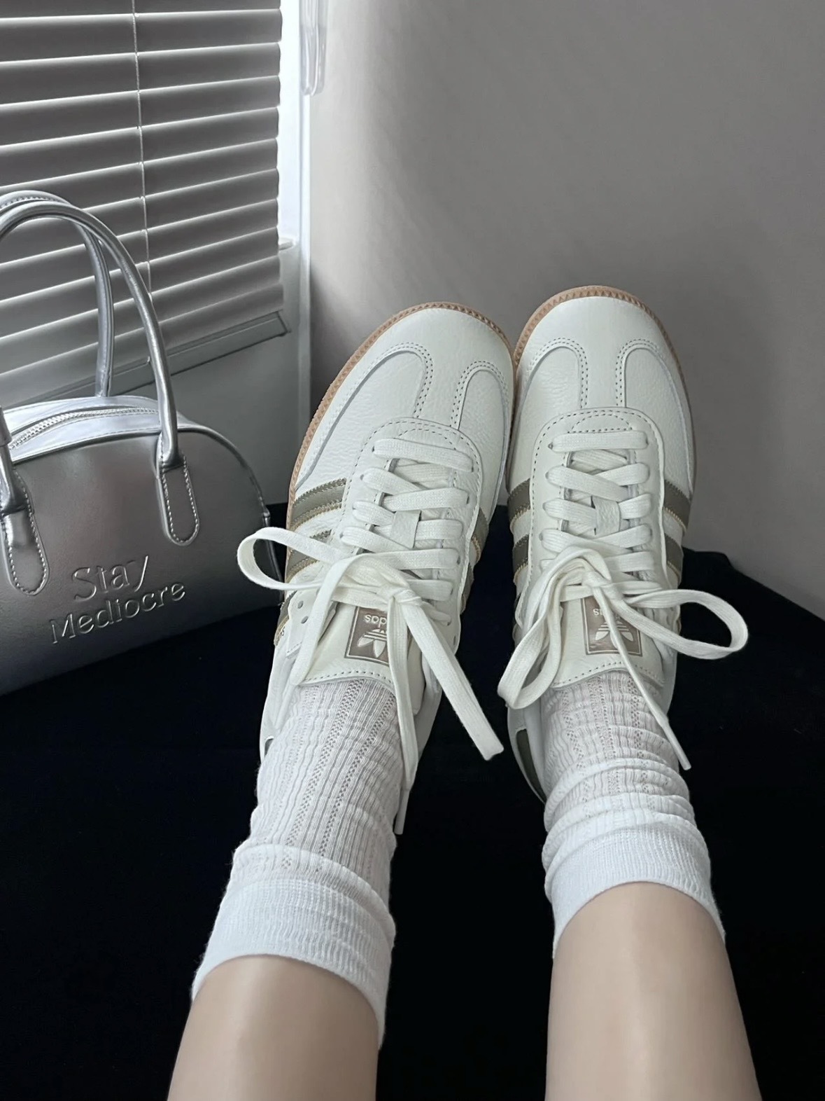 Adidas Samba OG Wonder Gold Metallic 金屬銀