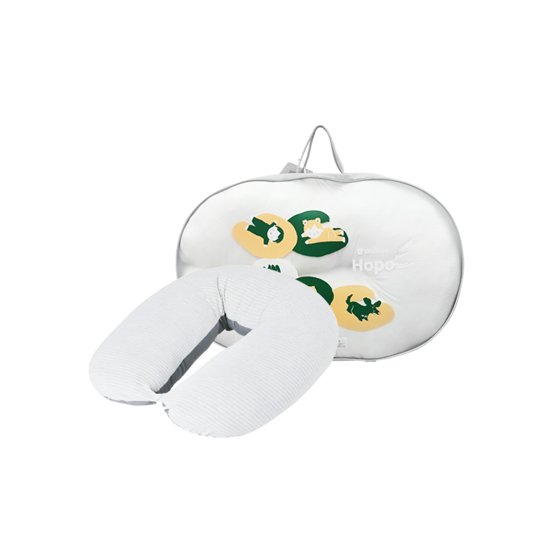 Unilove HOPO 多功能孕哺枕(有機棉款)【枕套+枕芯】