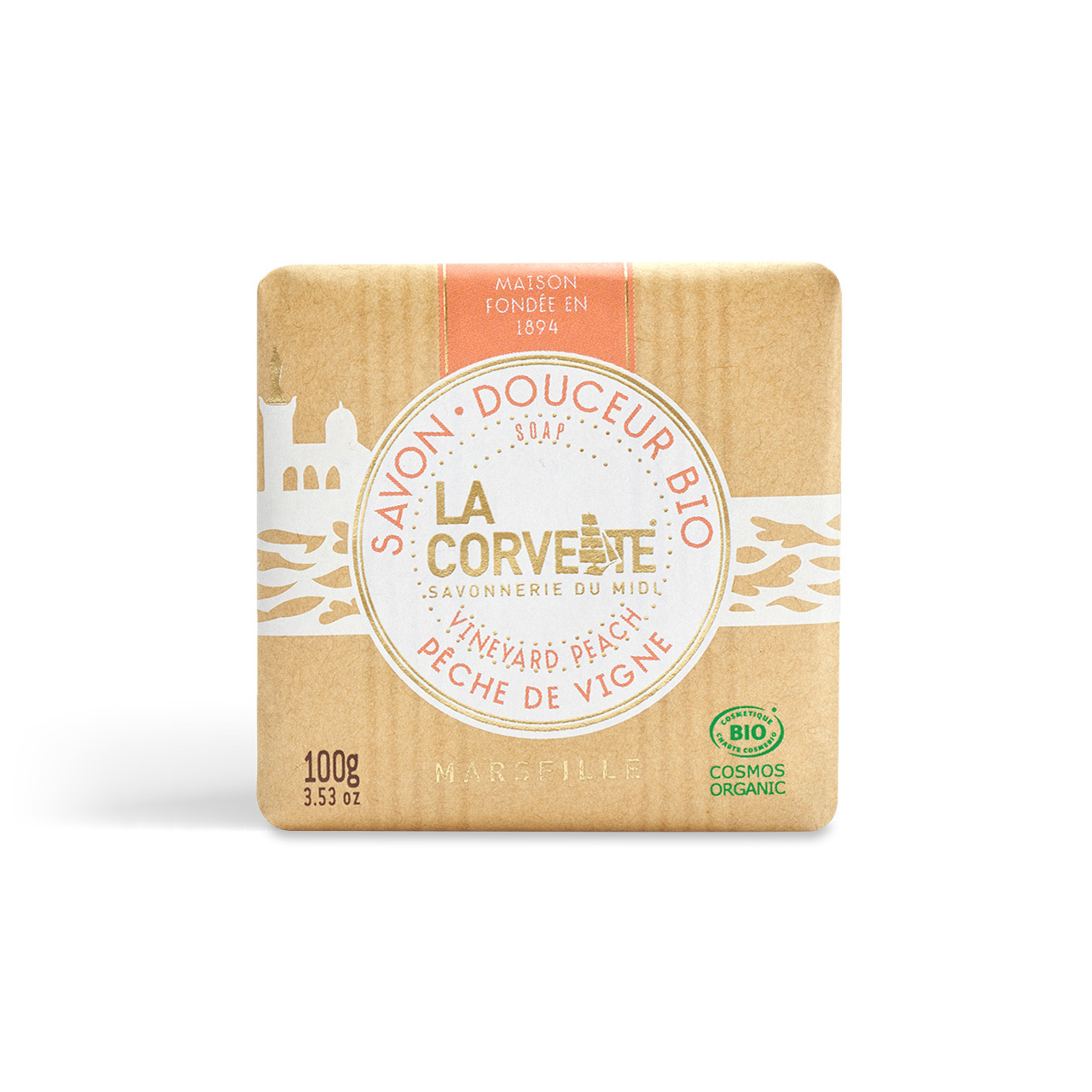 La Corvette l 有機香甜皂 l 田野蜜桃100g