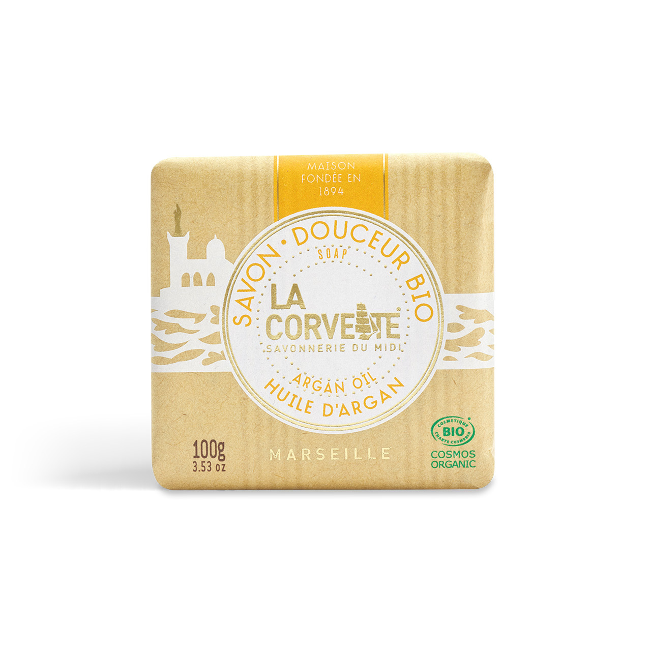 La Corvette l 有機香甜皂 l 摩洛哥堅果油100g