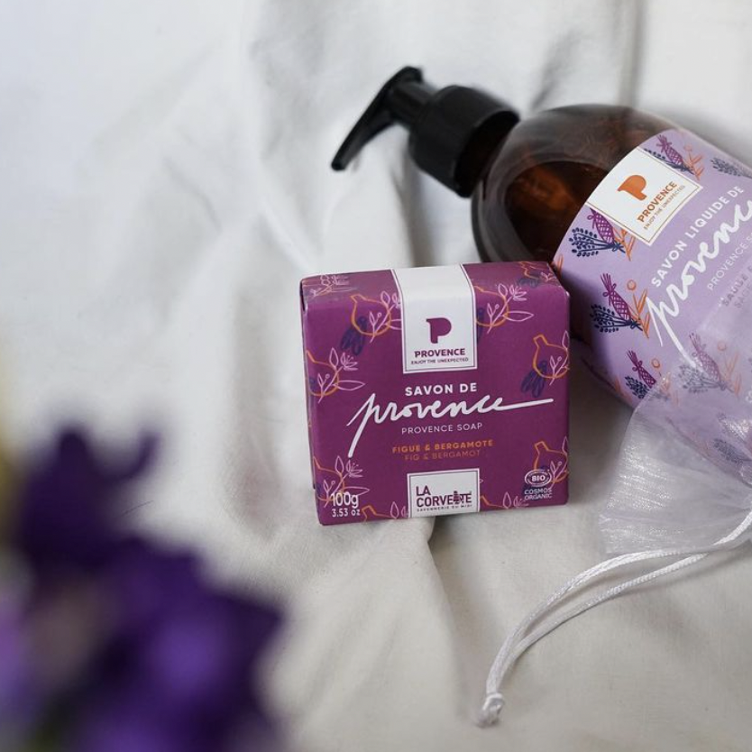 La Corvette l 普羅旺斯有機無花果&佛手柑香氛皂100g