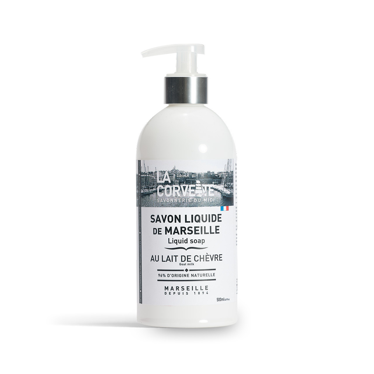 La Corvette l 經典馬賽潔膚露/液態皂 - 羊奶500ml