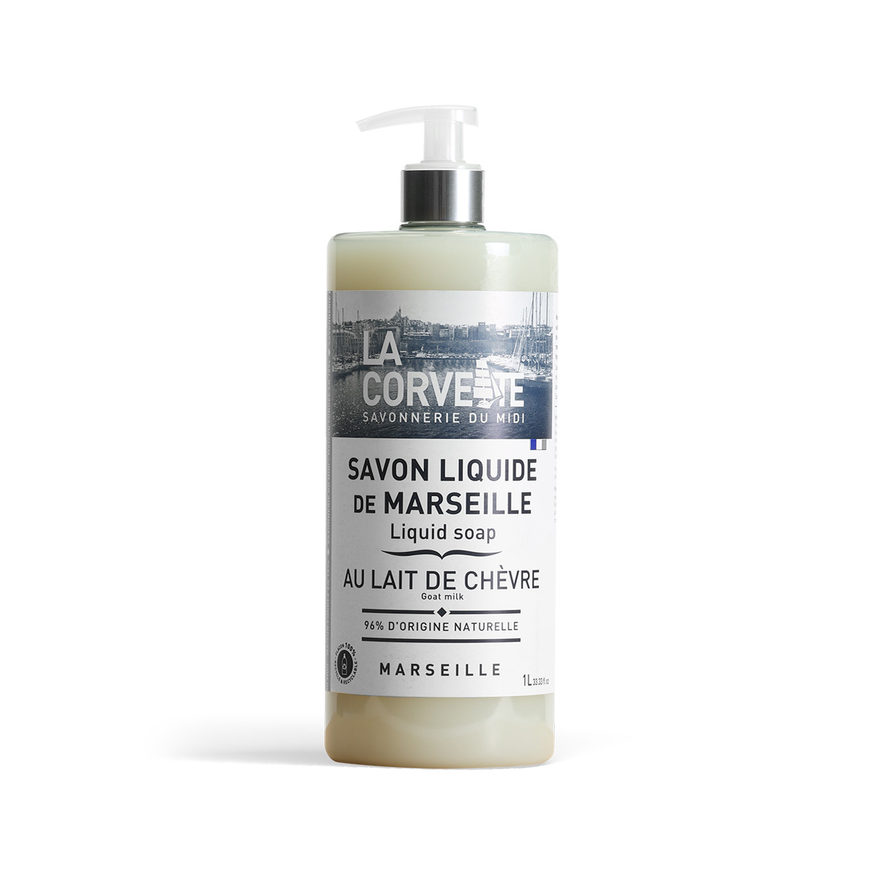 La Corvette l 經典馬賽潔膚露/液態皂 - 羊奶1L