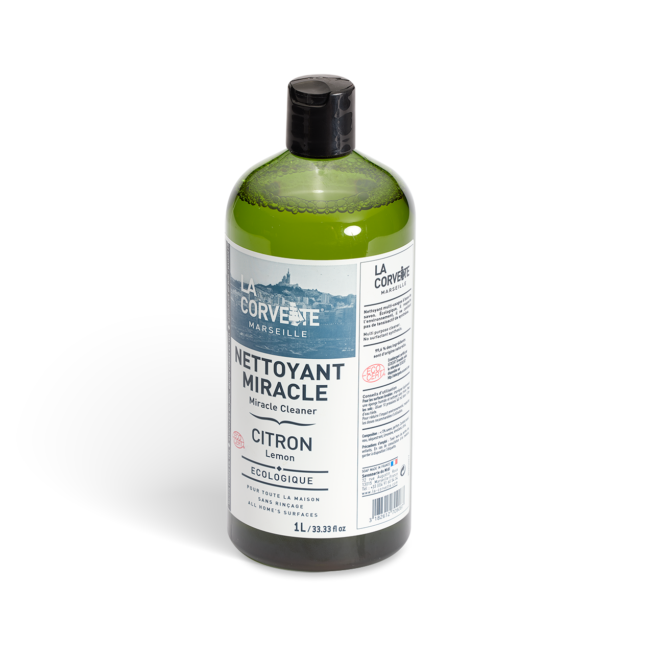 La Corvette l 天然降解檸香重污清潔劑 - 1L