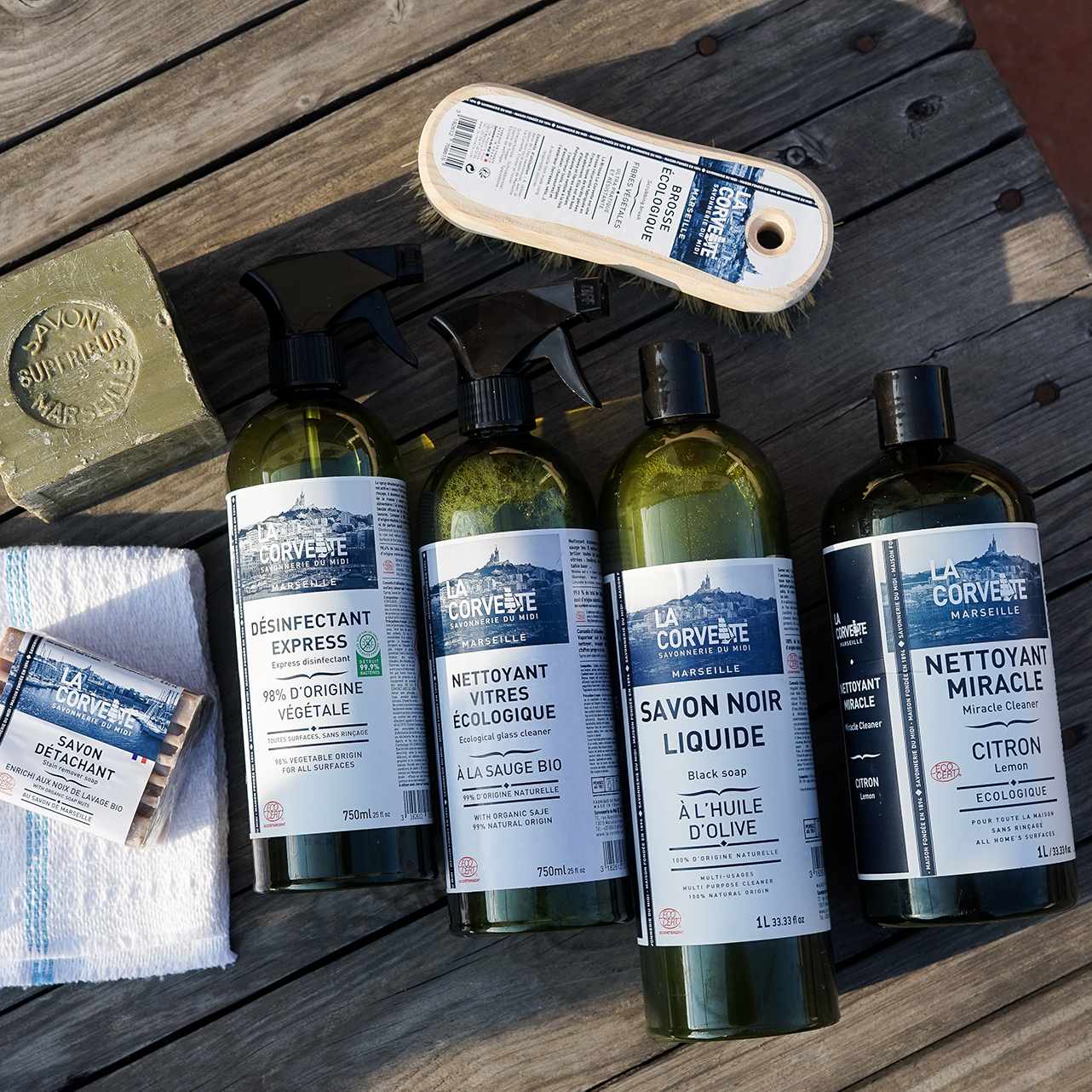 La Corvette l 天然降解檸香重污清潔劑 - 1L