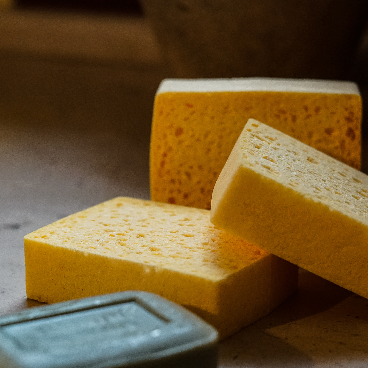 La Corvette l 可生物分解清潔海棉 - 3入組